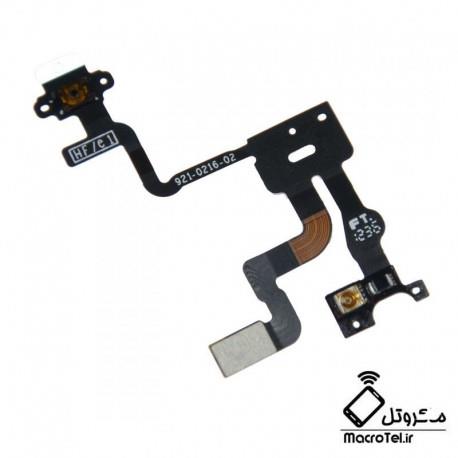 فلت پاور و سنسور گوشی موبایل Apple iphone 4s FLAT POWER 4S